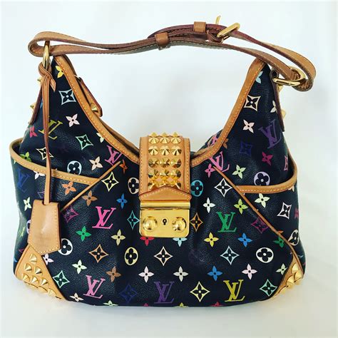 louis vuitton multi colored bag.